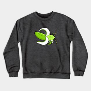 Green banana banana roach Crewneck Sweatshirt